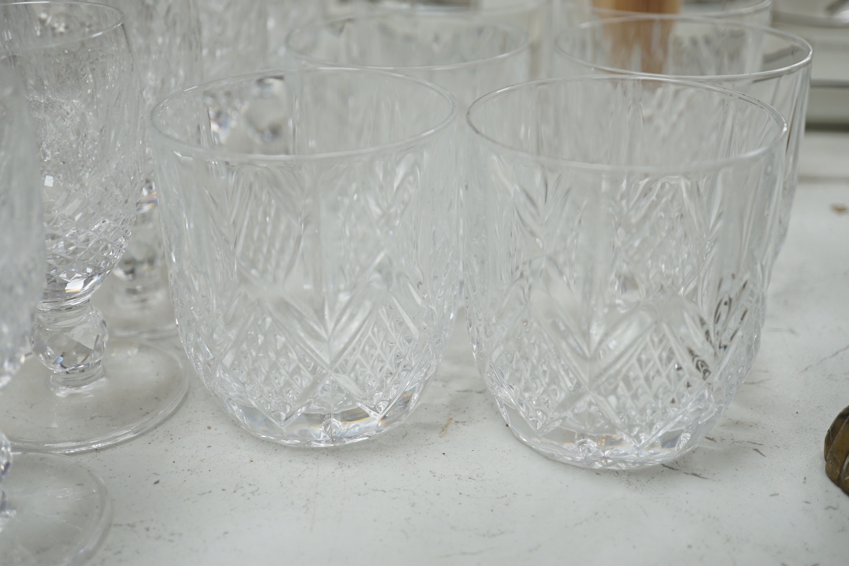 A quantity of Coleen Waterford crystal